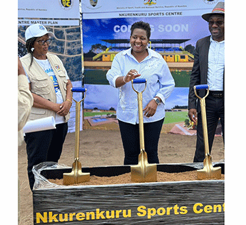 field New sports facility for Nkurenkuru …state-of-the-art centre coming up