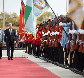 finland Finland focuses on energy, peace