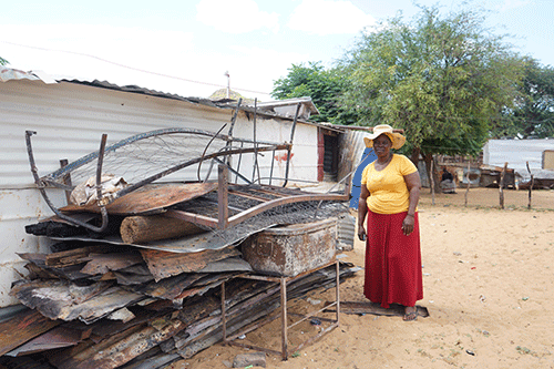 fire Family destitute after house burns down