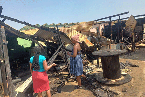 fire Shack fire robs family of breadwinner