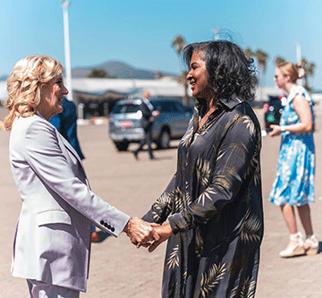 first ladies First ladies team up to inspire Namibian youth