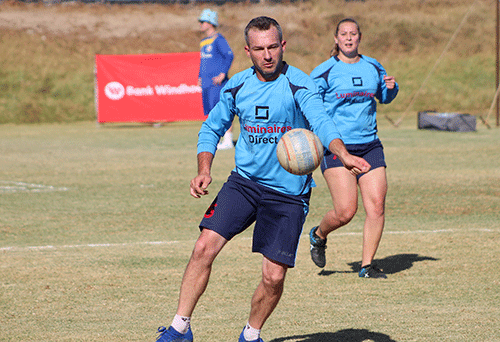 fist action jpg CFC continues to dominate fistball league