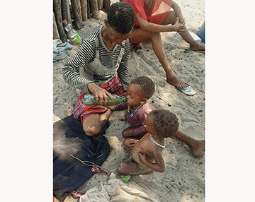 food challenge Oshiwana shovayelele shi li momhumbwe yoikulya