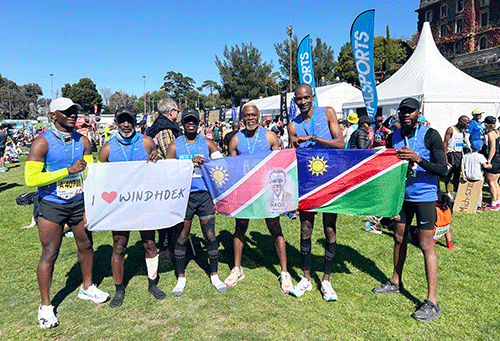 frans 1 Amakali urges everyone to lace up… as he takes on 250km through the desert