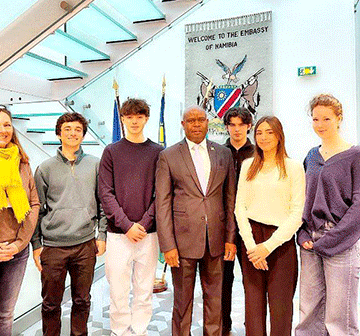 french 1 French students prepare for Otjimanangombe trip