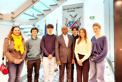 french 1 French students prepare for Otjimanangombe trip