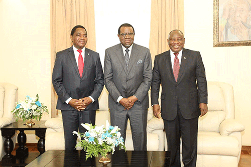 geingob Geingob confronts regional strife…Namibia to host extraordinary troika meeting