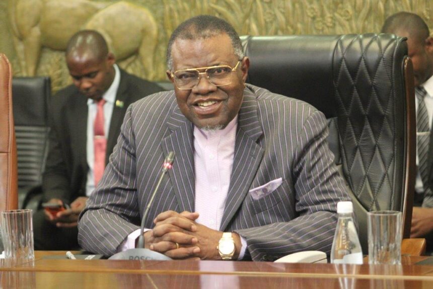 geingob 4 Farewell to a selfless icon, devoted servant