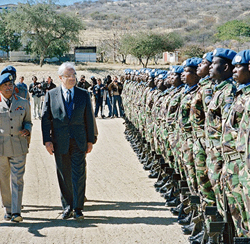 geingob Geingob commemorates International Peacekeeping Day