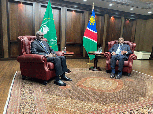geingob au AU praises Namibia for its democratic principles