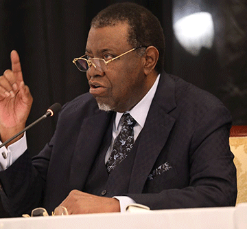 geingob1 Sell Namibia to investors and defend it at all costs: Geingob