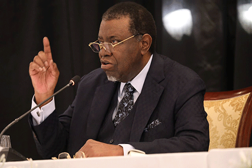 geingob1 Sell Namibia to investors and defend it at all costs: Geingob