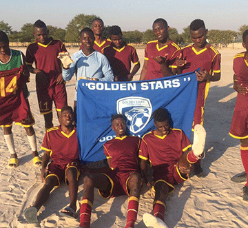 golden stars Golden Stars Football Club wins third division