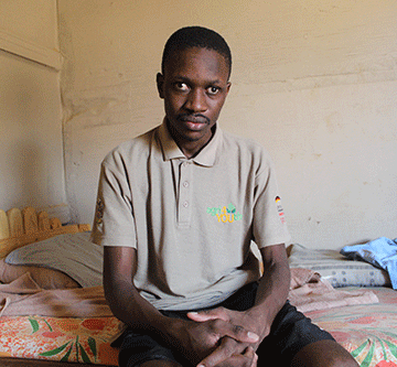 graduate Graduate with chronic condition clings on