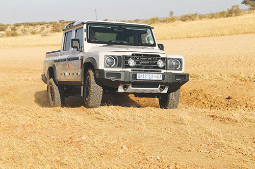 granadier INEOS GRENADIER is the desert’s new best friend