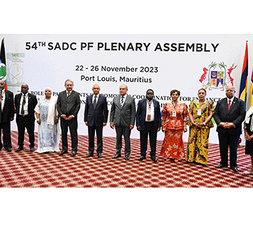 group mauritius 1 SADC PF Plenary focuses on Role of Parliaments in disaster responses
