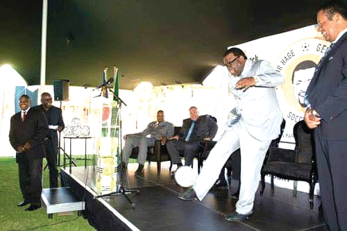 hage 1 Geingob invites Henry to Namibia