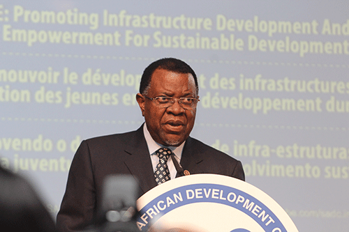 hage geingob 1 Geingob pained by /Khomanin’s landlessness