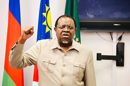 hate 1 No hate for Ekandjo – Geingob