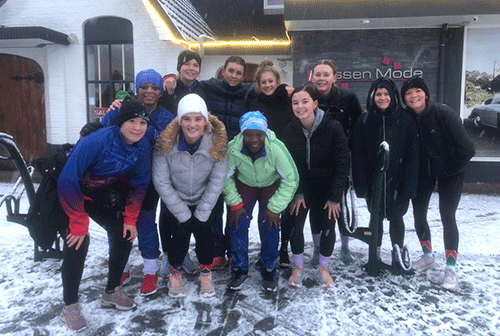 hockey Indoor hockey women intensify training… as cold weather bites