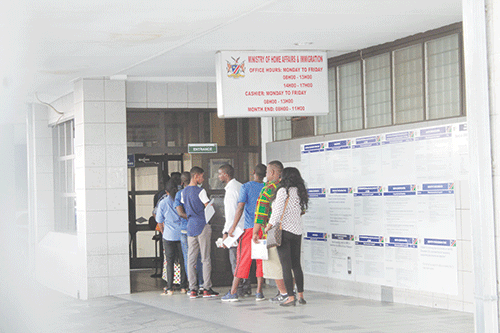 home affairs Illegal national document sales flagged at home affairs