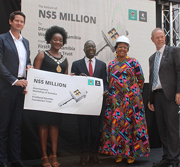 housing 2 FirstRand commits N$5m to housing crisis