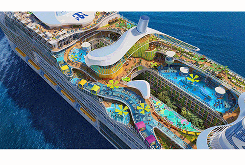 icon World’s largest cruise ship to set sail as industry rebounds