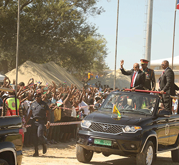 independence 3 1 Zambezi celebrates independence in style…Mbumba inspired by massive crowd