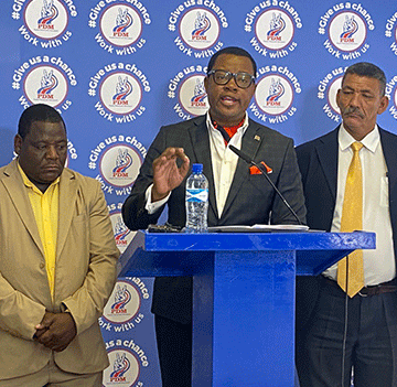 itula Rise above pettiness Venaani tells Itula… calls for opposition coalition