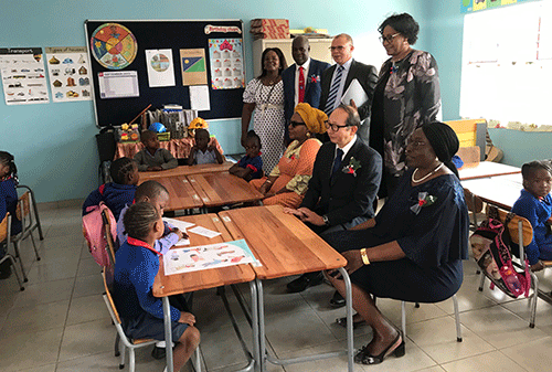 japan Japan hands over school facilities