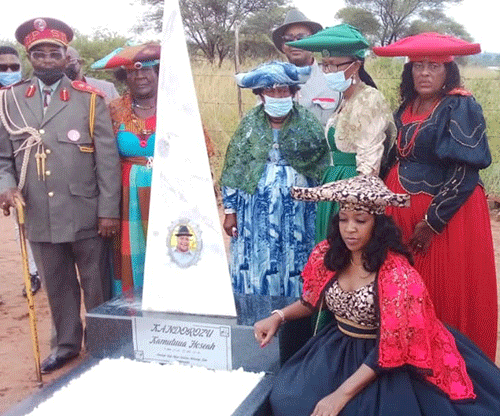 kandoos tombstone unveiling Oruhoze rwa tjitukire mo ndjoroka ve vere rimwe tji va ka hakayene