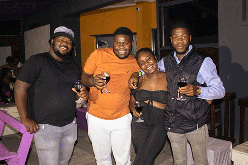 kapana Networking over kapana and wine