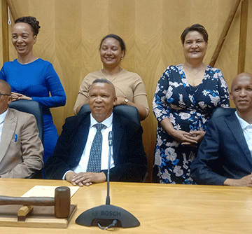 keetmnashoop Keetmanshoop municipal councillors re-elected