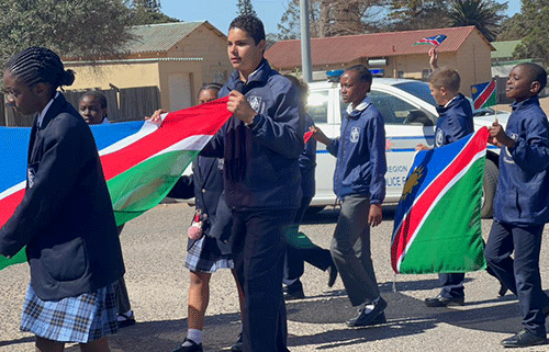 kharas national symbols leraners 2 Oranjemund learners rave over national symbols