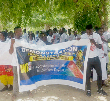 Kongola residents denounce secessionism