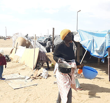 landgrab Walvis Bay homeless still destitute