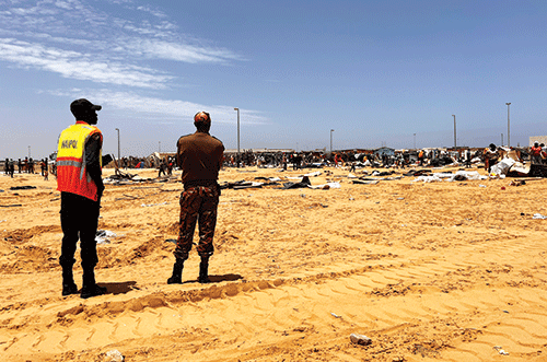 landless 1 Landless residents removed from NHE land