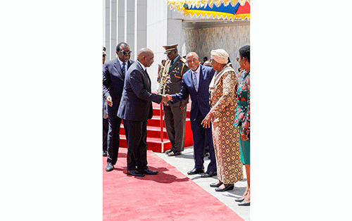 lesotho 1 Geingob urges Lesotho PM to deliver