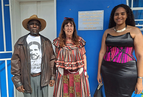library Ya Toivo library opens