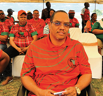 lpm 1 Swartbooi targets a Swapo defeat… as LPM launches 2024 elections’ campaign