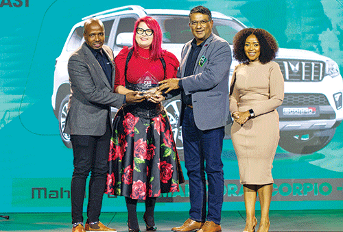 mahindra Mahindra scoops top adventure SUV award