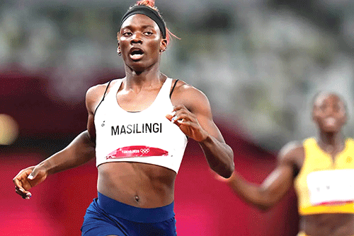 masilingi Masilingi hopes to qualify for Paris Olympics