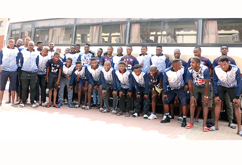 matebele Matebele set up camp in Namibia …matches planned against local opponents