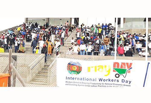 mayday 3 Workers’ struggle continues… leaders call for fair employment practices