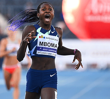 mboma jpg Botha: Busy year for Mboma…as athletics season looms