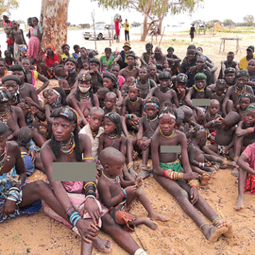 migrants Repatriated Angolan migrants return