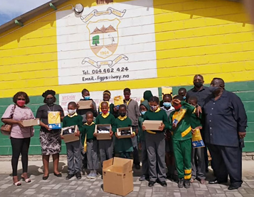 mondesa Mondesa’s children reinvest in community