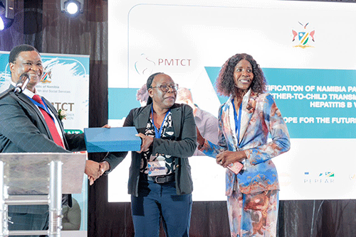 mother to child 1 Namibia on right trajectory in HIV elimination