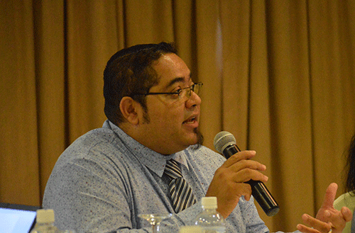 mr alvin laurence ceo of the citizens engagement platform of seychelles ceps Partners hail unifying Seychelles AIDS governance project