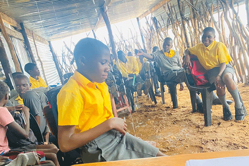 mud 1 Twapandula learners taught in the mud